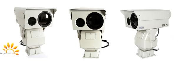 Macchina fotografica infrarossa di registrazione di immagini termiche di visione doppia con il fuoco dell'AUTO di PTZ