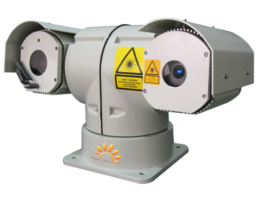 macchina fotografica della lunga autonomia PTZ di visione notturna di 300m IR, macchina fotografica del IP di sicurezza HD PTZ di CMOS