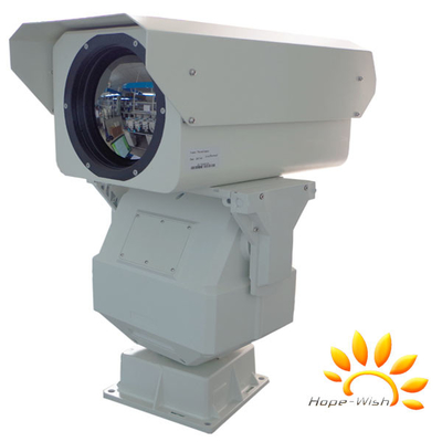 macchina fotografica infrarossa non raffreddata di registrazione di immagini termiche della lunga autonomia di 20km con sorveglianza di PTZ