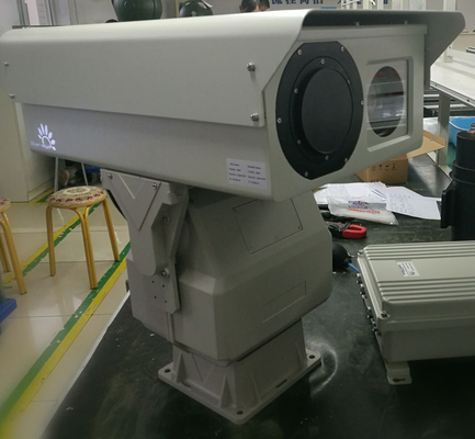 Piccola macchina fotografica di registrazione di immagini termiche di visione doppia costiera di sorveglianza con lo zoom ottico