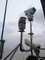 macchina fotografica del CCTV di registrazione di immagini termiche di 10km PTZ, videosorveglianza di sicurezza di penetrazione della nebbia