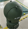 Alloggiamento sferico del sistema di sorveglianza termica di inseguimento automatico con il collegamento del radar