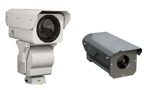 Macchina fotografica infrarossa 6KM, macchina fotografica di registrazione di immagini termiche di PTZ del sensore della lunga autonomia UFPA