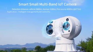Piccola telecamera IoT multibanda intelligente