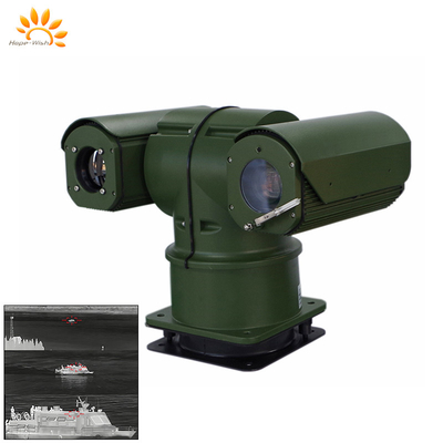 Camera a doppio sensore a forma di T Ptz Laser Infrared Thermal Camera Module 360° Pan Range per la sorveglianza