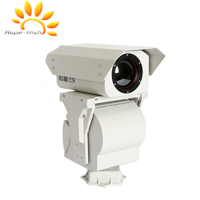 Videocamera di sicurezza resistente alle intemperie di registrazione di immagini termiche del IP 66 PTZ con lo zoom