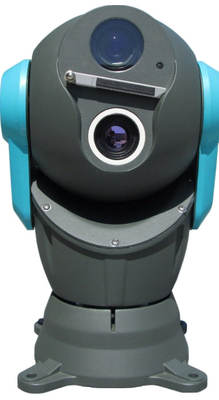 Polizia termica infrarossa della macchina fotografica della cupola di doppia visione montata su veicolo