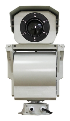 Sorveglianza infrarossa della macchina fotografica With10km di registrazione di immagini termiche della lunga autonomia ultra PTZ