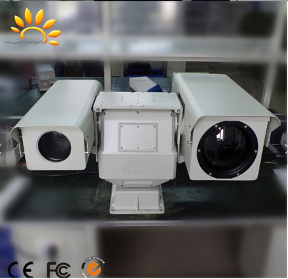 Macchina fotografica doppia di registrazione di immagini termiche della lunga autonomia del sensore/videocamera di sicurezza militare di infrarosso del grado