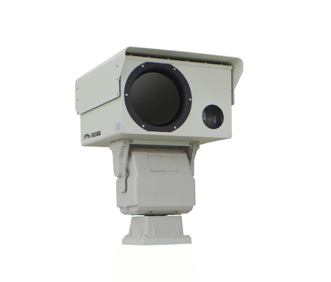 Fotocamera a lungo raggio con sensore termico PTZ e rotazione continua a 360 °