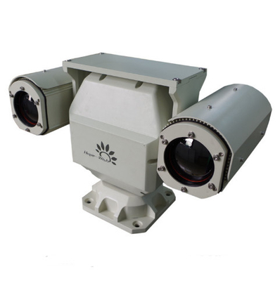 La macchina fotografica infrarossa doppia di registrazione di immagini termiche del sensore PTZ, militari infrarossi della macchina fotografica digitale classifica