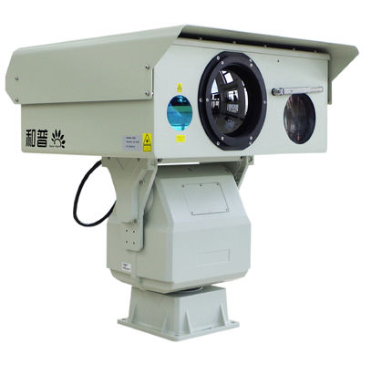 Telecamera termografica PTZ a lunga distanza che offre un frame rate perfetto per la sorveglianza dei serbatoi