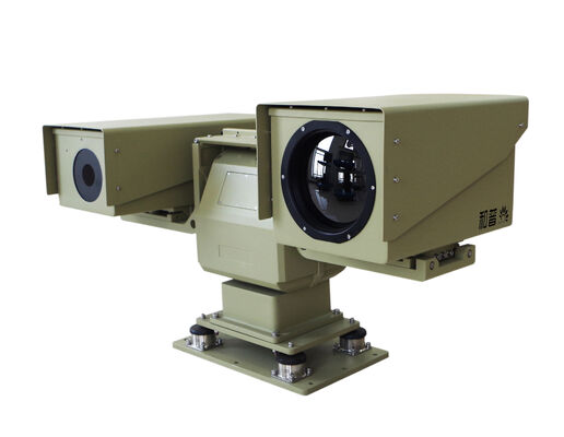 Monitoraggio della sicurezza di sorveglianza con telecamera termica PTZ