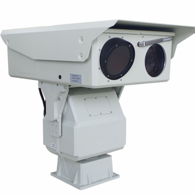Fotocamera di sorveglianza a doppio sensore PTZ Fotocamera termografica IP66 resistente alle intemperie