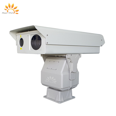 360° Pan Tilt Zoom Laser Camera Con Risoluzione 1080P Per Veicoli Marini Montati