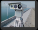Macchina fotografica infrarossa di visione notturna del FCC PTZ, videosorveglianza ferroviaria della lunga autonomia