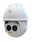 Macchina fotografica infrarossa del laser della cupola ad alta velocità di HD, 360 macchina fotografica del IP di Megapixel PTZ di grado