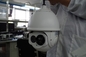 Macchina fotografica infrarossa del laser della cupola ad alta velocità di HD, 360 macchina fotografica del IP di Megapixel PTZ di grado