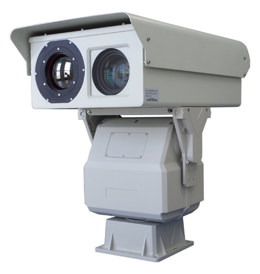 Telecamera termica a doppio sensore per lunghe distanze (optical zoom scope) Telecamera termica Ptz (thermal imaging camera) per la protezione antincendio
