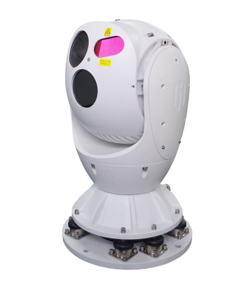 PTZ Camera di sorveglianza termica a lunga distanza con gamma spettrale da 7,5 μM a 14 μM