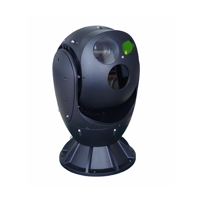 Telecamera di sorveglianza termica a lunga distanza con gamma spettrale da 7,5 μm a 14 μm e rotazione continua a 360 °