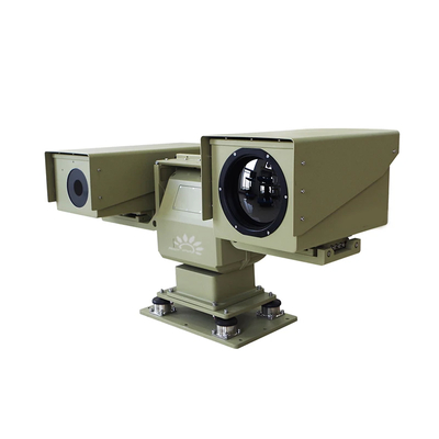 Camera termografica a infrarossi Ptz di grado militare, doppio sensore con frequenza di fotogramma di 9 Hz