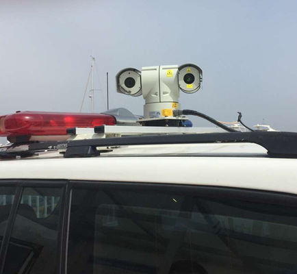 Macchina fotografica militare del laser del grado PTZ, macchina fotografica termica di Ptz con inclinazione della pentola da 360 gradi