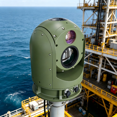 Telecamera termica a infrarossi con telecamera PTZ con tracciamento automatico per l'automazione industriale e la garanzia