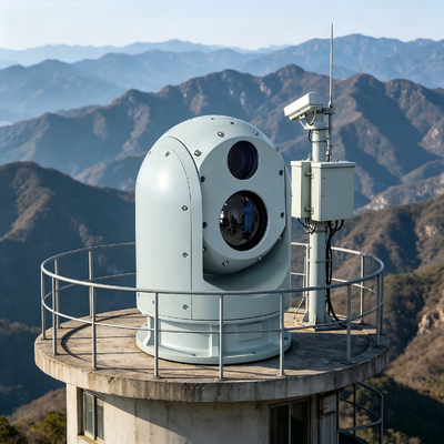 Telecamera di sicurezza termica a sensore non raffreddata per sorveglianza e sicurezza del perimetro