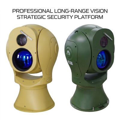 Telecamera termica PTZ con zoom ottico 10x, impermeabile IP66 e tracciamento intelligente per la sicurezza perimetrale