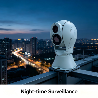 telecamera ptz a lungo raggio Intelligent Dual Sensor Optical Platf ptz telecamera di sorveglianza