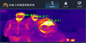 Termografia 640x512 della macchina fotografica di registrazione di immagini termiche di temperatura corporea