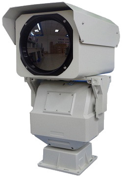 Macchina fotografica termica della lunga autonomia di PTZ, macchina fotografica all'aperto del CCTV di HD con il FCC dello zoom