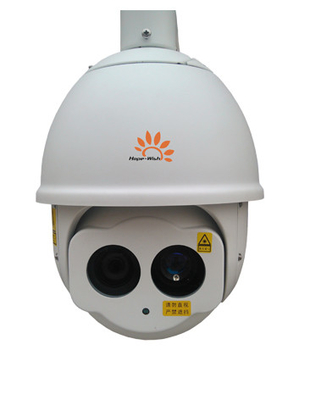 Sorveglianza all'aperto di infrarosso del laser di Megapixel della macchina fotografica del IP di CMOS IP66 PTZ