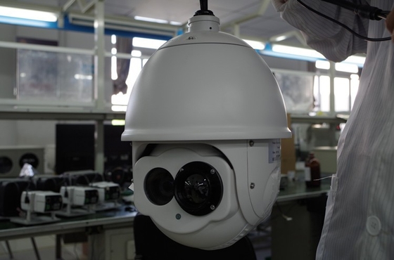 Mp ad alta velocità 2,1 della macchina fotografica 600m del IP PTZ di IR della cupola di HD per sorveglianza della fabbrica