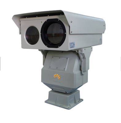 Infrarosso termico doppio PTZ della macchina fotografica HD del grado militare impermeabile per sicurezza di confine