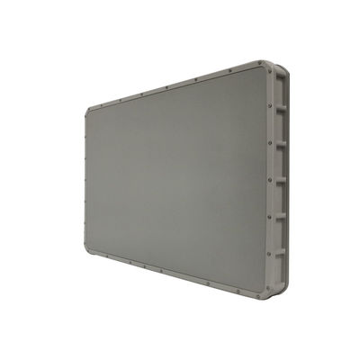 Radar di rilevamento droni con antenna da 40 cm, scansione di fase e telecamera termica a lungo raggio