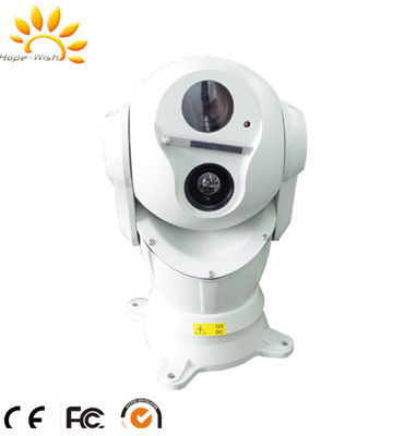macchina fotografica termica doppia della cupola ottica dello zoom 36X, videocamera di sicurezza della lunga autonomia di PTZ