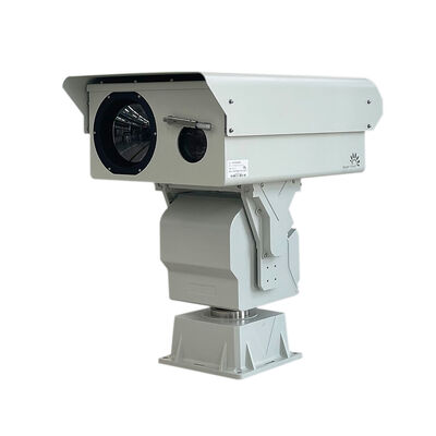 Telecamera termica a doppio sensore a lunga distanza Telecamera ptz a lungo raggio Telecamera di sicurezza a lungo raggio