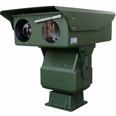 Veicoli di rilevamento 4200m Telecamera di sorveglianza a doppio sensore per termocamere umane 1640m PTZ