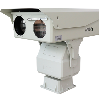 Telecamera termica a doppio sensore a lunga distanza PTZ Telecamera di imaging termica